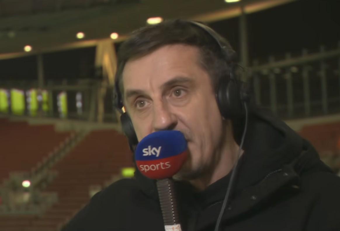 体育直播-内维尔：卡里克让那些让人心存疑虑的球员重新变得有市场价值